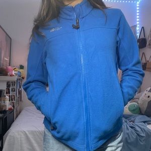 The North Face Blue Fleece Zip Up